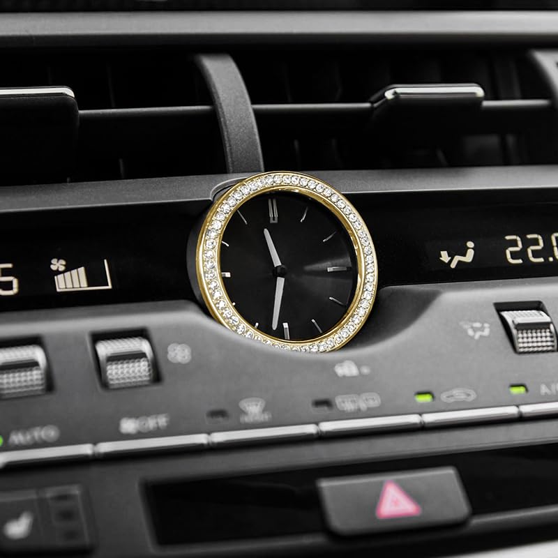ONGOXD Old Car Model Lexus NX10 Series/RX/ES/IS/CT/GS/RC Car Volume Control Dial Watch Decoration Ring