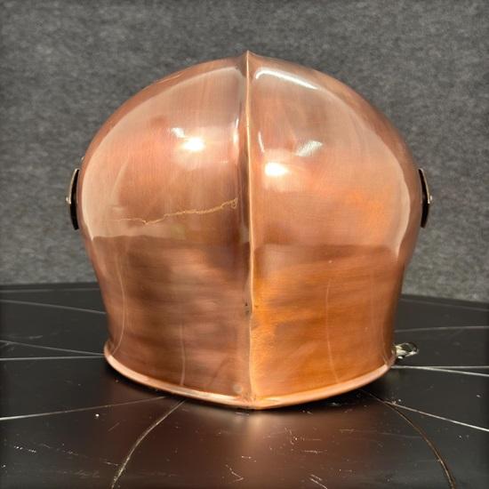 Two-color Barbuta Helmet Medieval 18g Knight Steel Helmet LARP Halloween Cosplay Costume Wearable