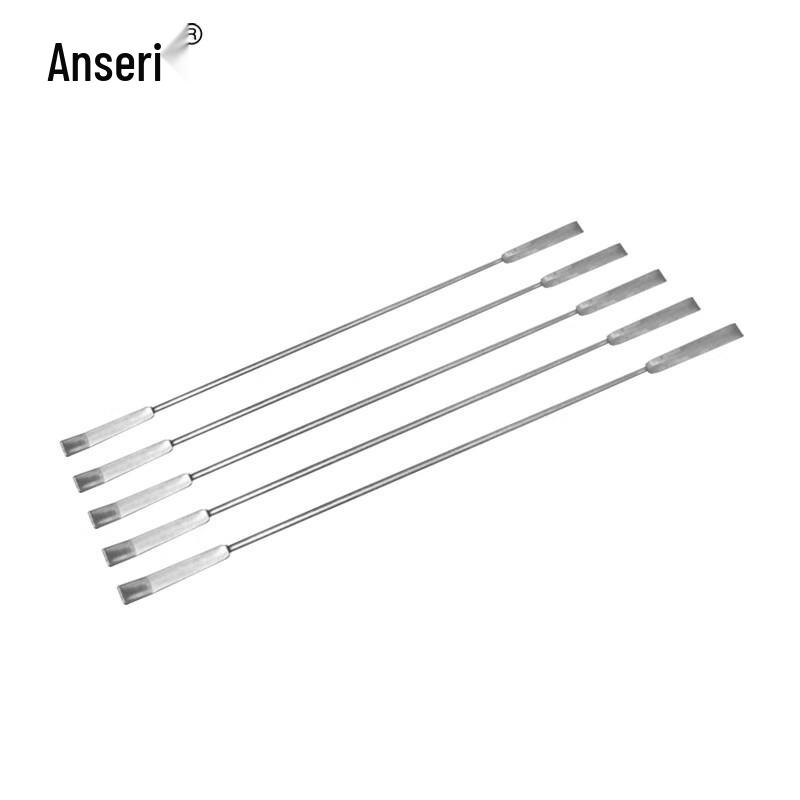 Ansairui 304 Stainless Steel Lab Micro Spatula Set 250mm
