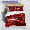 3pcs Duvet Cover Set (1*Duvet Cover + 2*Pillowcase, Without Core),football team.C Print Bedding Set, Bedroom Decor, All‑Season, Birthday Gift