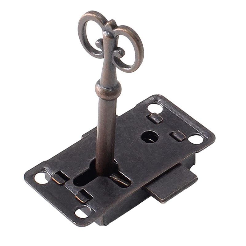Three-Piece Craft Box Drawer Lock Set – Cabinet & Jewelry Box Alloy Hardware