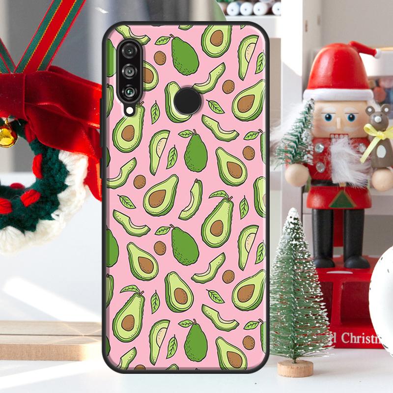 Avocado Pattern For Huawei Nova 5T 9 10 SE 7i 8i 11i 12i Y73 Y72 Y61 Y91 Y60 Y70 Y90 P20 P40 P30 Lite Case