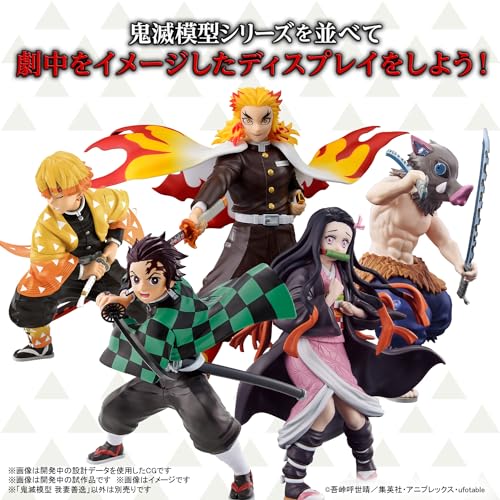 Demon Slayer Model Zenitsu Agatsuma Color-coded Plastic Model