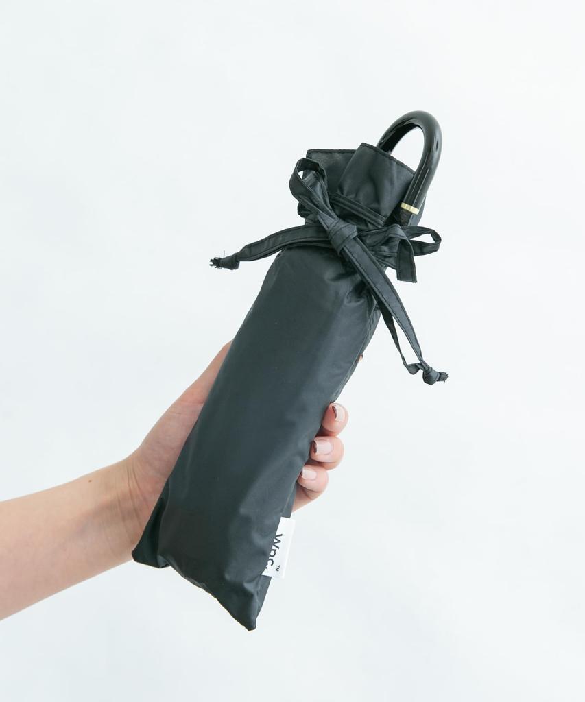 Sunny Label Klassischer Rüschen Mini Sonnen- und Schwarzer Damenregenschirm, Regen, LWA5-11820-102,