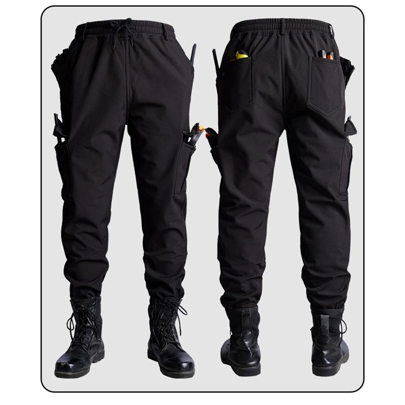 Wear-resistant Jacket Autumn And Winter Plus Velvet Cold Warmth Army Green Outdoor Overalls Suit Men's Water Jacket