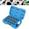 21Pcs Set Wheel Locking Lug Nut Key Set Remover Installation AntiTheft Kit Fit for Mini Series E12 E21 E23