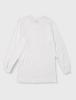 Warm Smooth Crew Neck Long Sleeve White B.V.D. Men's Undershirt, Fleece-Lined Shirt,