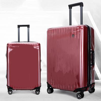Transparent Suitcase Protective Cover Thickened Wear-resistant Full Protection Waterproof Dustproof Luggage Protector Cover Suitcase Travel Wrap