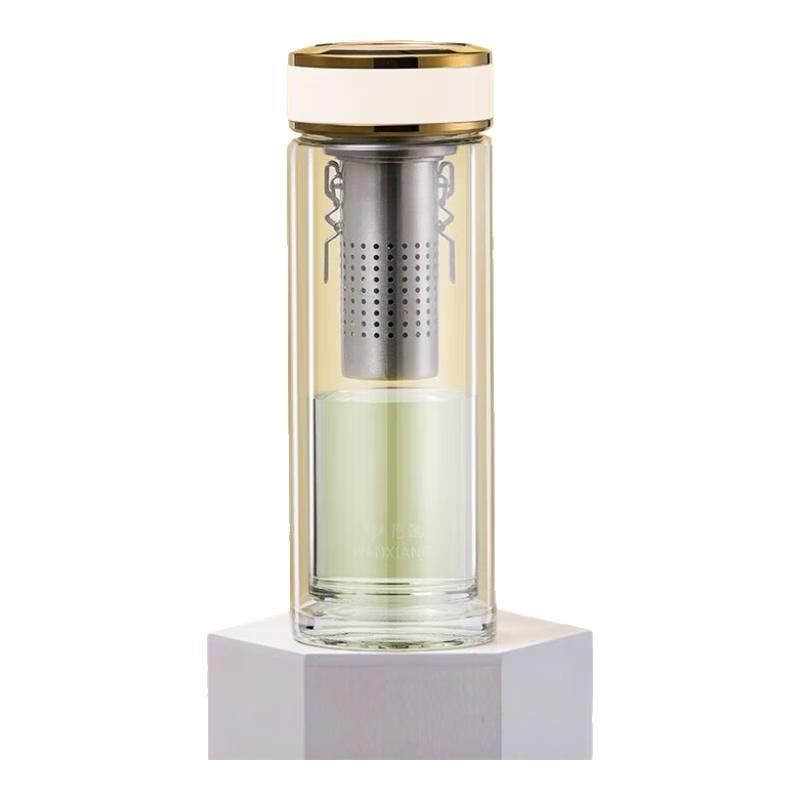 Wanxiang Double-Layer Glass Cup