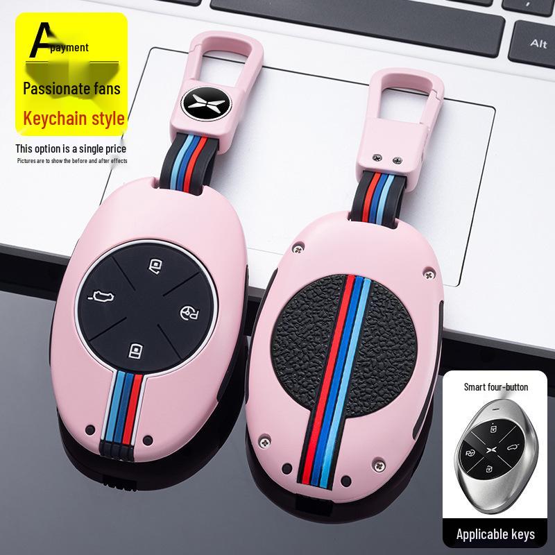 Xpeng P7/G3 Premium Car Key Case: 2021 Zinc Alloy Protective Shell