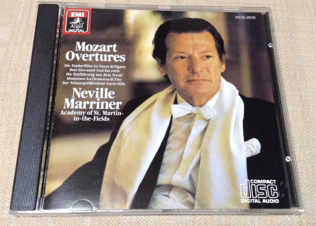 

[USED] Mozart: Master Overtures Marriner/Academy Chamber Orchestra