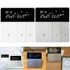 Touchscreens Thermostat Energy Efficient Thermostat Simple Operate for Temperature Control in Electric Water Gas Boilers