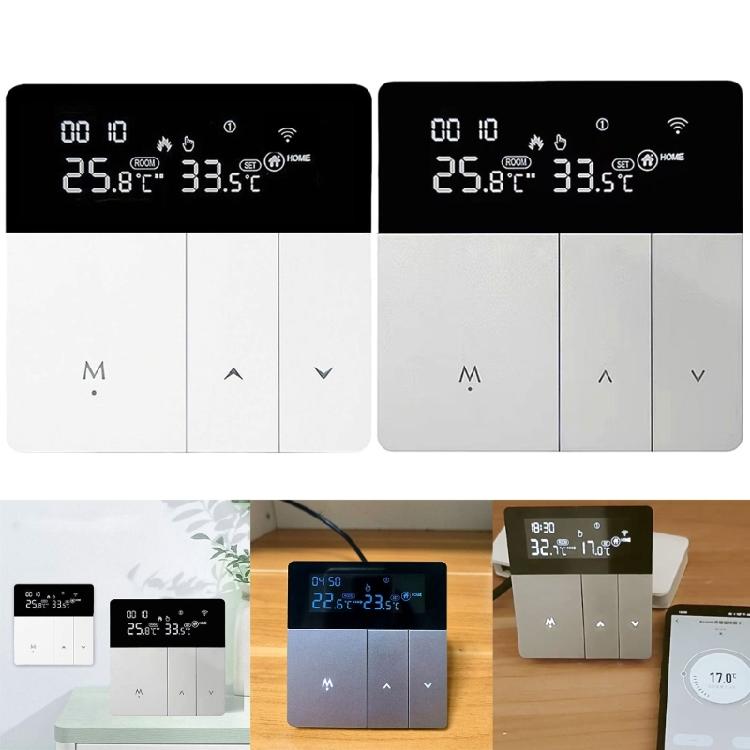 Touchscreens Thermostat Energy Efficient Thermostat Simple Operate for Temperature Control in Electric Water Gas Boilers