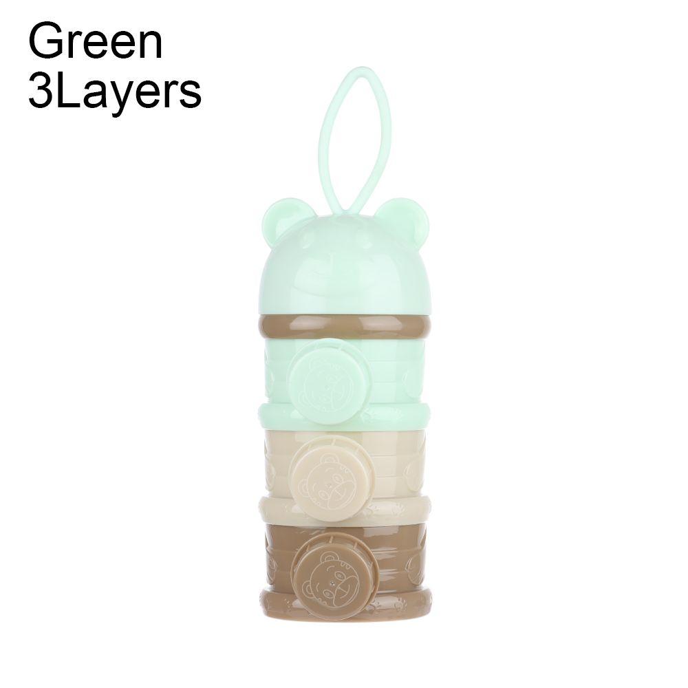 Food Storage Bear Baby Baby Food Storage Box Snack Container Openings Cereal Box Milk Powder Box