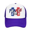 France Football Match  Mesh Baseball Caps Unisex Women Trucker Worker Cap Usa Canada Mexico Soccer Hats Summer Trucker Cap