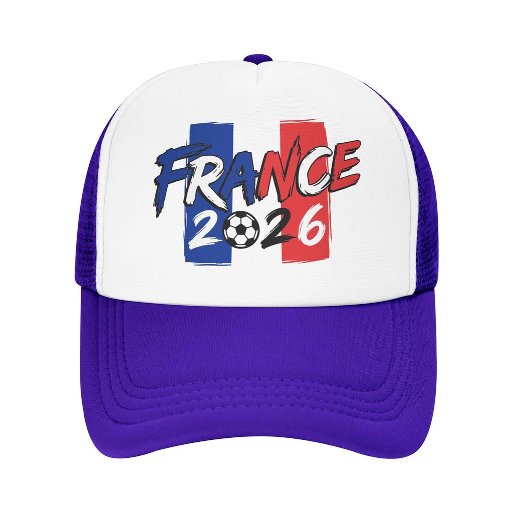 France Football Match Mesh Baseball Caps Unisex Women Trucker Worker Cap Usa Canada Mexico Soccer Hats Summer Trucker Cap