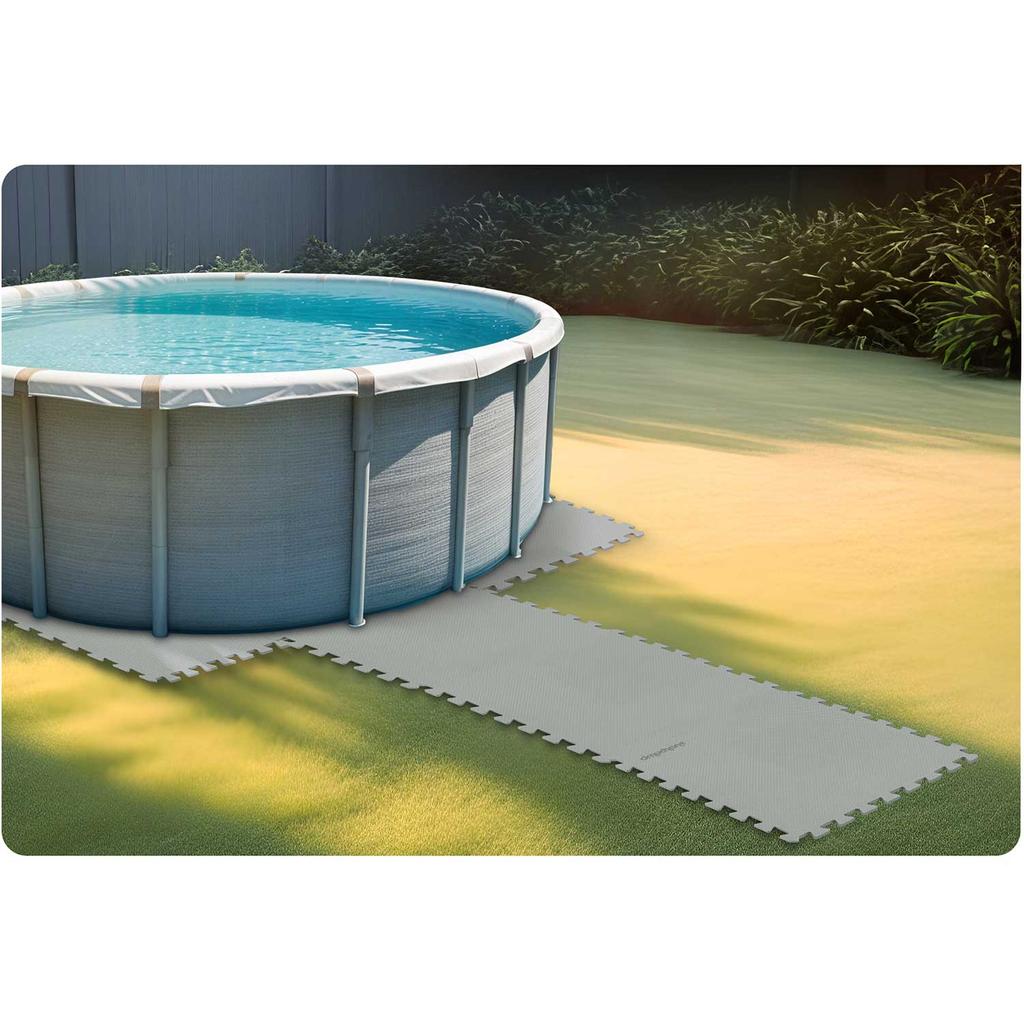 Foam Mat for Pool Puzzle 50 X 50 Cm 8 Pcs