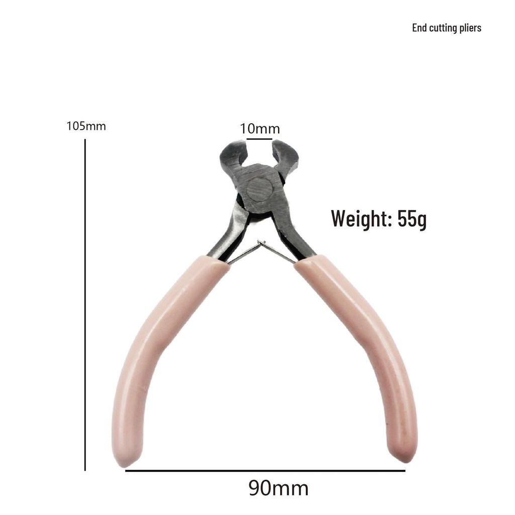 DIY Handgefertigt 5-Zoll Mini Multifunktionszange: Spitzzange, Rundzange, Seitenschneider für Schmuck.