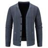 Autumn Men'S Single-Breasted Cardigan Sweater Trendy Casual Loose Solid Color Knitted Sweater Top
