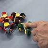 Stress Relief Fidget Spinner 3D Printed Anti-Anxiety Gear Spinning Toy Portable Travel Home Office Finger Roller EDC Desk Toy