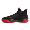 adidas Pro Next J Mid Top Kids Basketball Shoes Black Gold Red 2019 Kids Basketball Shoes FV4718