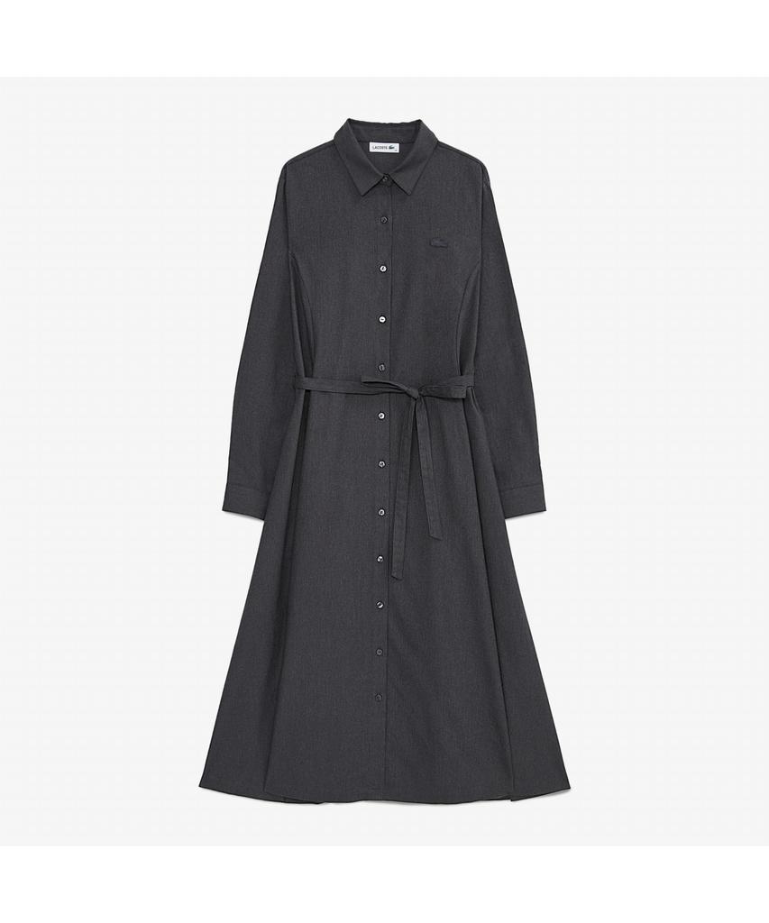 LACOSTE Women'S Flannel Woven Long Dress Ef996E-55N 050