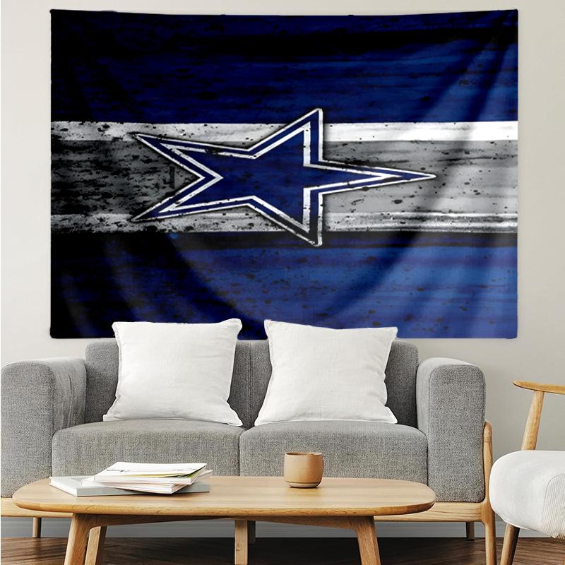 Dallas Cowboys Tapestry Accessories Playroom Tapestry, for Bedroom,Livingroom, dormitory Room Wall Decor Fan Birthday Gifts