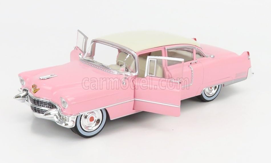 GREENLIGHT Scale Elvis Presley Cadillac Fleetwood Series 60 1955 1/24 (Pink)