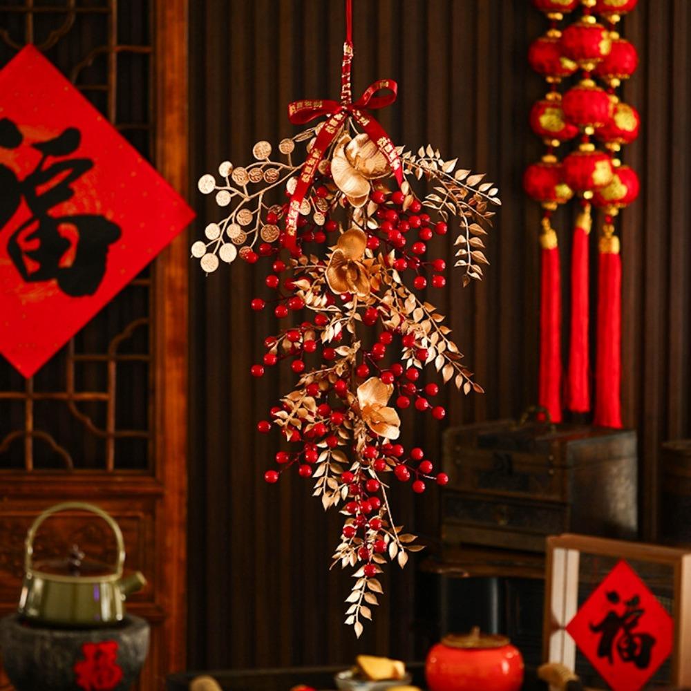 

Chinese Style New Year Decoration Traditional Festive Atmosphere Fortune Character Pendant Handmade Spring Festival Decoration