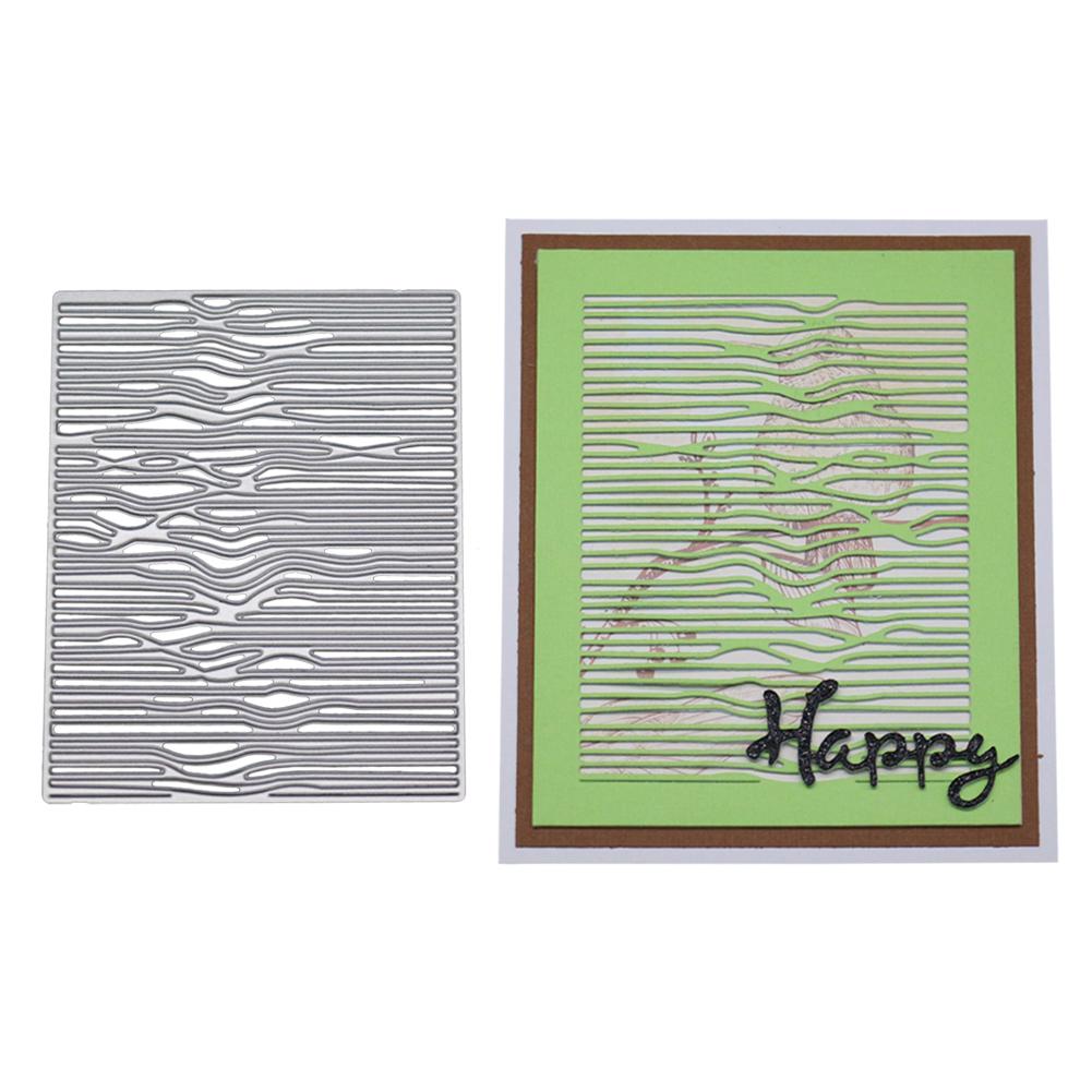 Rectangular Frame Window Shelves Metal Silvery Stencil Embossing Cutting Dies For Diy Scrapbooking Paper Album Cards Making