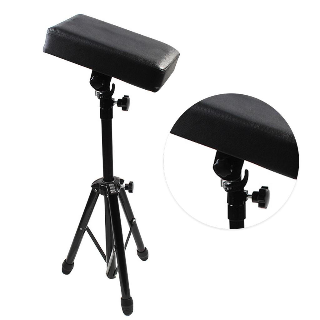 Tattoo Arm Rest Professional Heavy Duty Height Adjustable Thicken PU Leather Arm Rest Pad