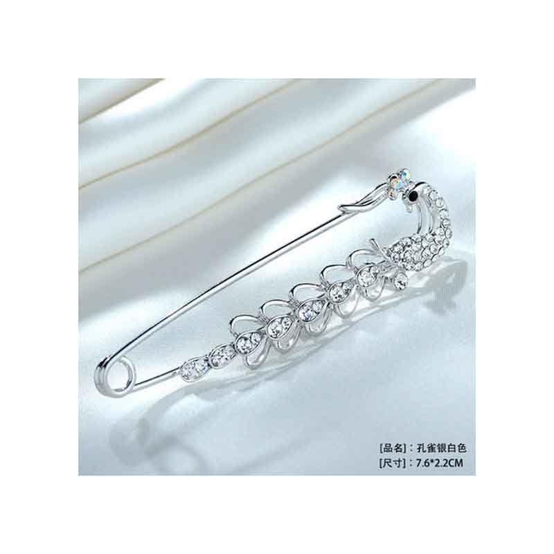 Crystal Women Fashion Rhinestone Pins  Brooches Butterfly Corsage Jewelry