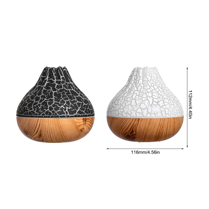Fashion Volcano Designs Protable Humidifier 300ml Capacity Suitable for Dry Climates Enhances Indoor Air Quality