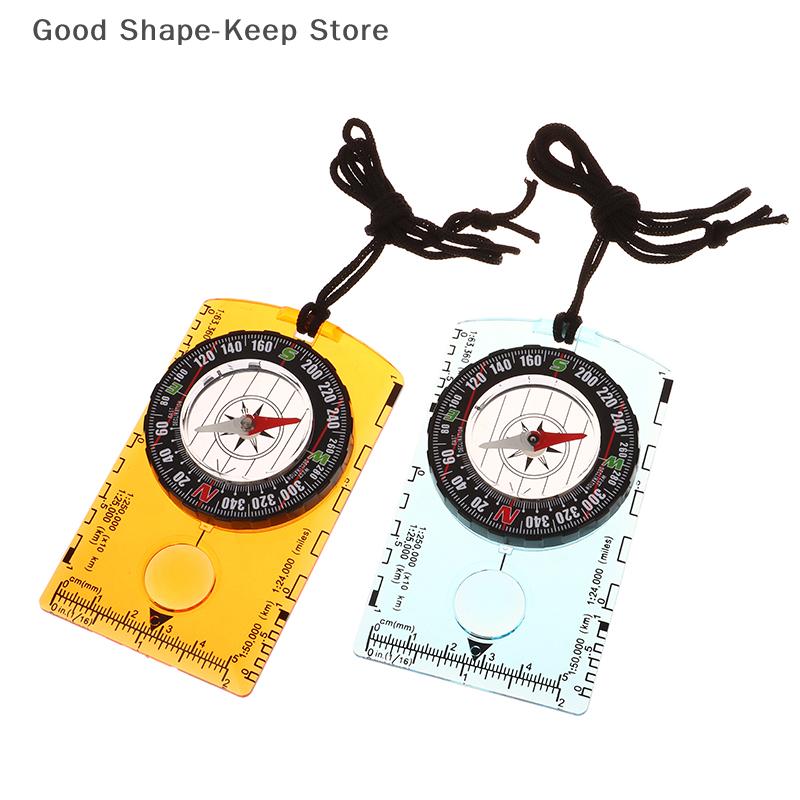 1PC compass All-Weather Resistant: Backpack Directional Compass for Outdoor Camping, Top-Notch Map Reading Survival Gear