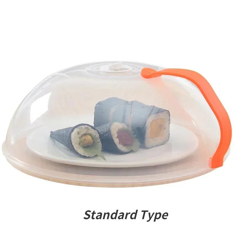 Kitchen Simple Multi-function Reusable Airtight Food Cover Anti Food Sputtering Professional Microwave Cover Steam Vent Tools