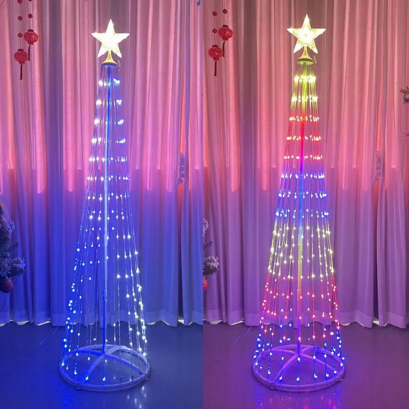 OEING Colorful Christmas Tree Decor Light
