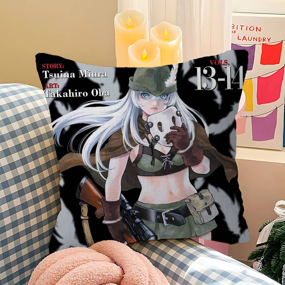 High-Rise Invasion Kissen Geschenke Heim Büro Einrichtung Schlafzimmer Sofa Auto Kissenbezug Hülle 45x45cm