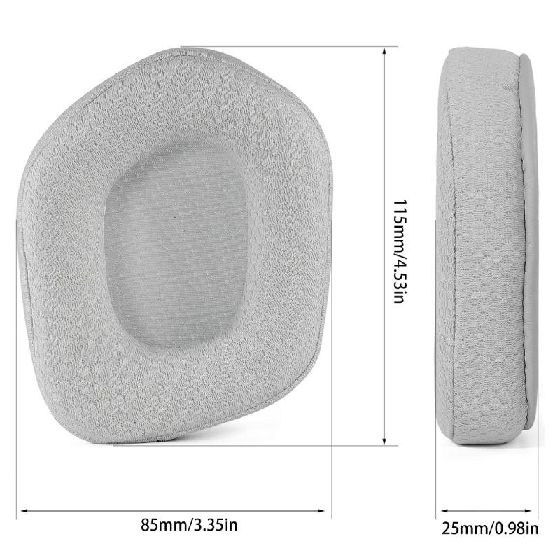 Soft Breathable Mesh Ear Pads Ergonomic Design Sponge Earmuffs For XIBERIA K03S K03 Noise Isolation Ear Cushions