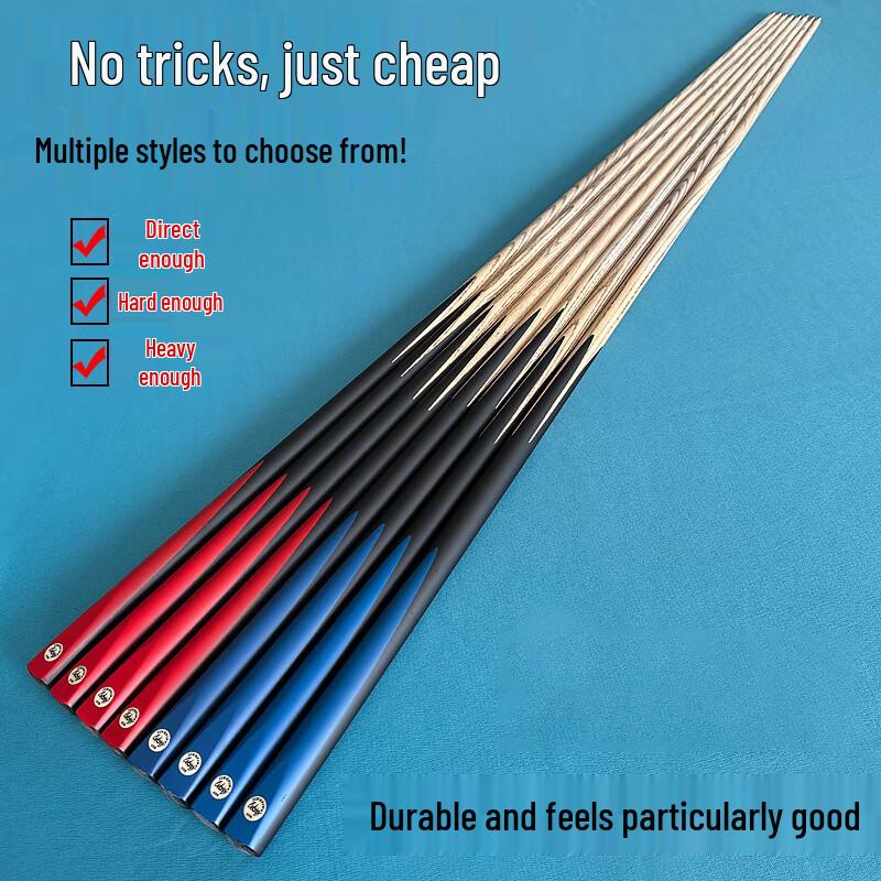 Datang Royal 10mm Rote Vierblumen Snooker Billard Queue