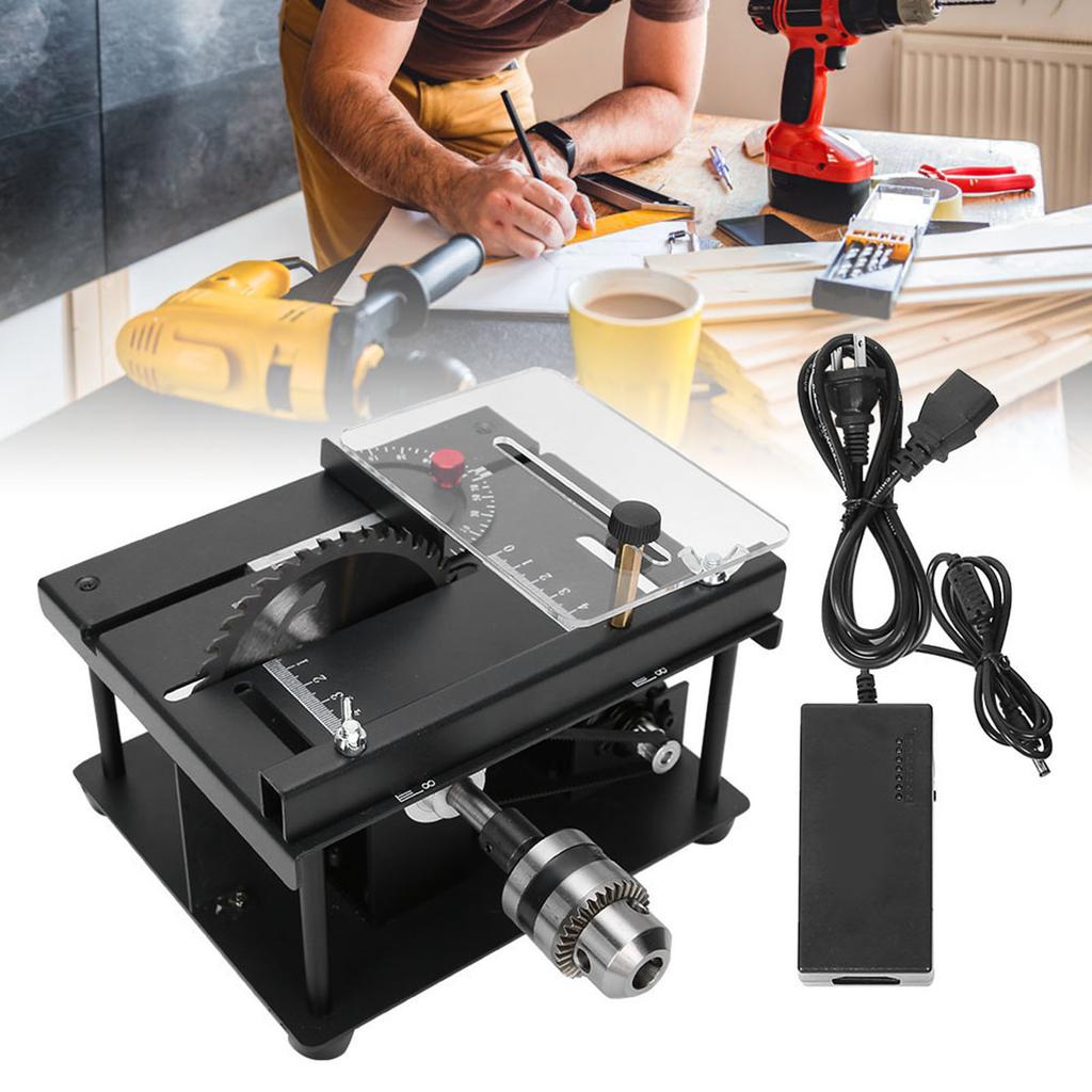 Multifunctional Woodworking Mini Sliding Table Saw Household Bench Saw