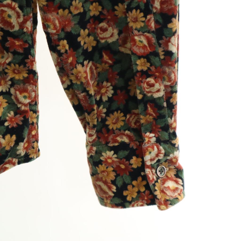 Paul Smith Made In Japan Floral Long Sleeve Cotton Shirt M Women Used