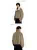 OREETA Faux Lambswool Unisex Jacket - Double-Sided, Warm Cotton Coat for Autumn/Winter with Large Lapel