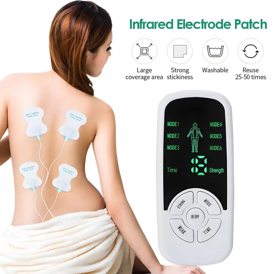 Tens Machine Digital Therapy Electric Full Body Massager Pain Relief Portable Slimming Massager