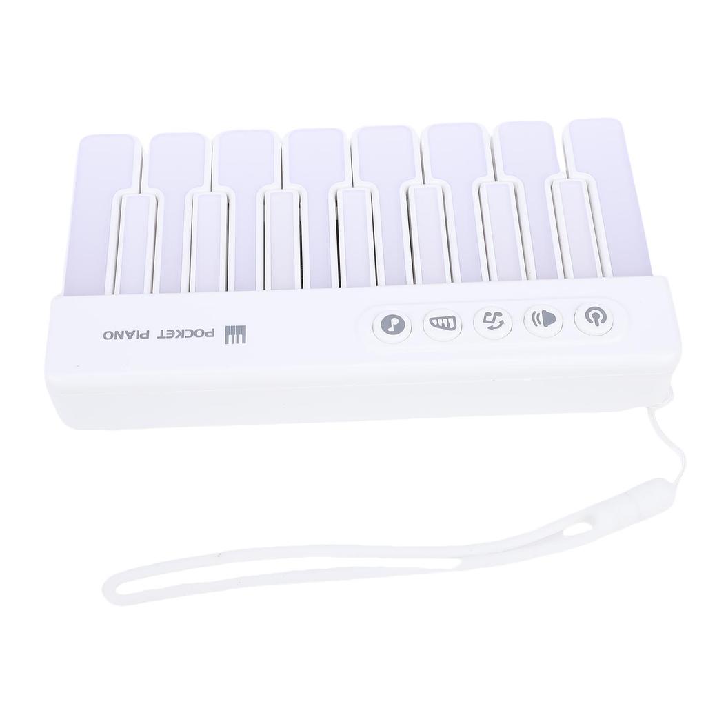 Light Up Piano Keyboard Toy Music Interactive Toddler Musical Toy Battery Powered for 3 to 8 Years Old Kids