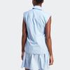 Adidas City Escape Casual Sports Vest With Stand Collar Women Vest Blue IA2138
