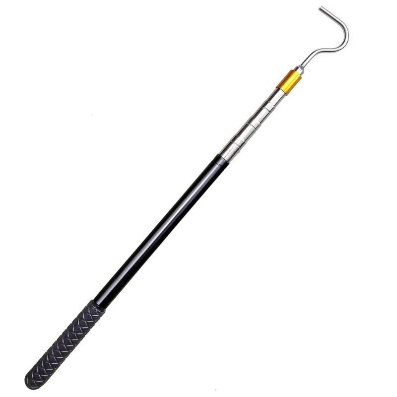 

Portable Awning Opening Rod Snake Handling Tool Stainless Steel Pull Rod Heavy Duty Catcher Telescoping Poles Enduring 1