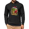Herre Print Hettegenser Langermet Casual Pullover Hettegenser Hettegenser