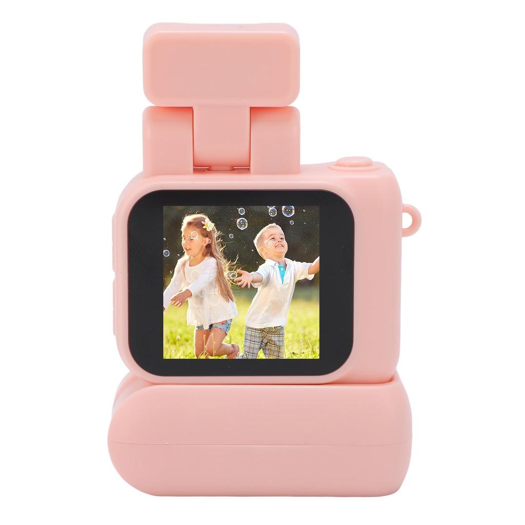 Schlüsselanhängerkamera, 1080P Mini-DV-Kamera mit Taschenlampe, 1,44-Zoll kleiner, kompakter, tragbarer Videorekorder, Reise-Camcorder für Studenten und Kinder (Rosa)