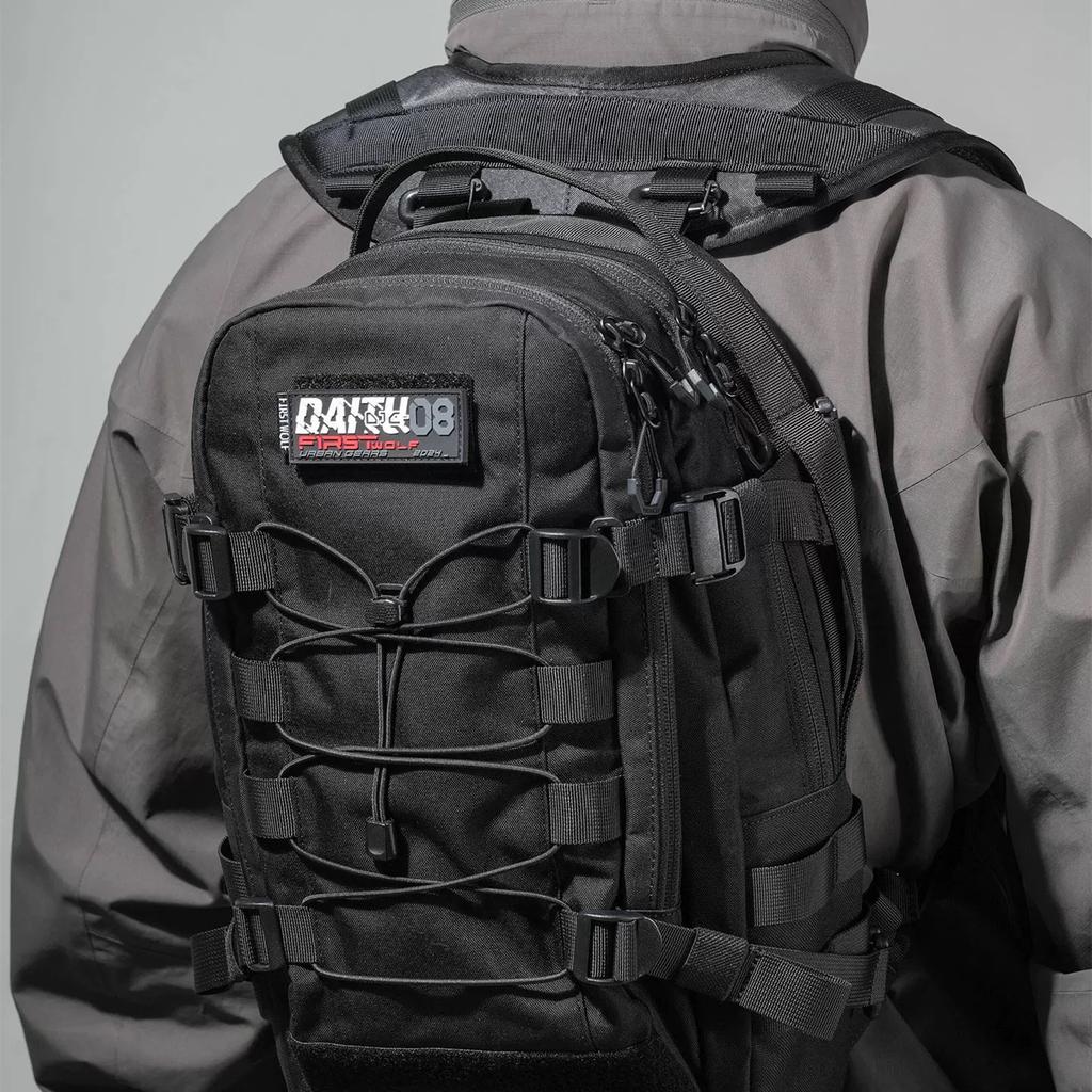 Tactical MOLLE Backpack Strap Multi-function Quick-release Adjsutable Strengthen Outdoor Backpack Shoulder Pad Accessories