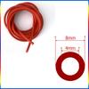 ID 3/4mm thickness 2mm Length 1M 3M 5M Universal Car Vacuum Silicone Hose Racing Line Tube Blue Black Red Pressure Relief Tube